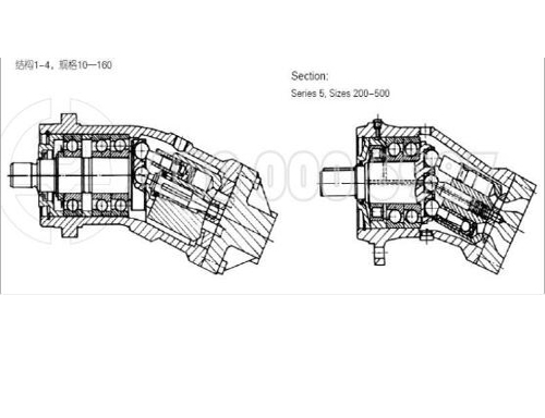 液压泵-马达 A2F355-500定量柱塞泵